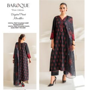 BAROQUE Printed Khader (3-P #10)